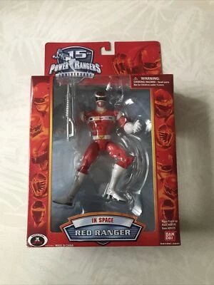Power Rangers 15th Anniversaire In Space Rouge - Bandai Figurine - Photo 1/4