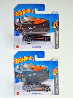 Hot Wheels Pair 2024 18 Camaro SS Super Treasure Hunt STH - HW
