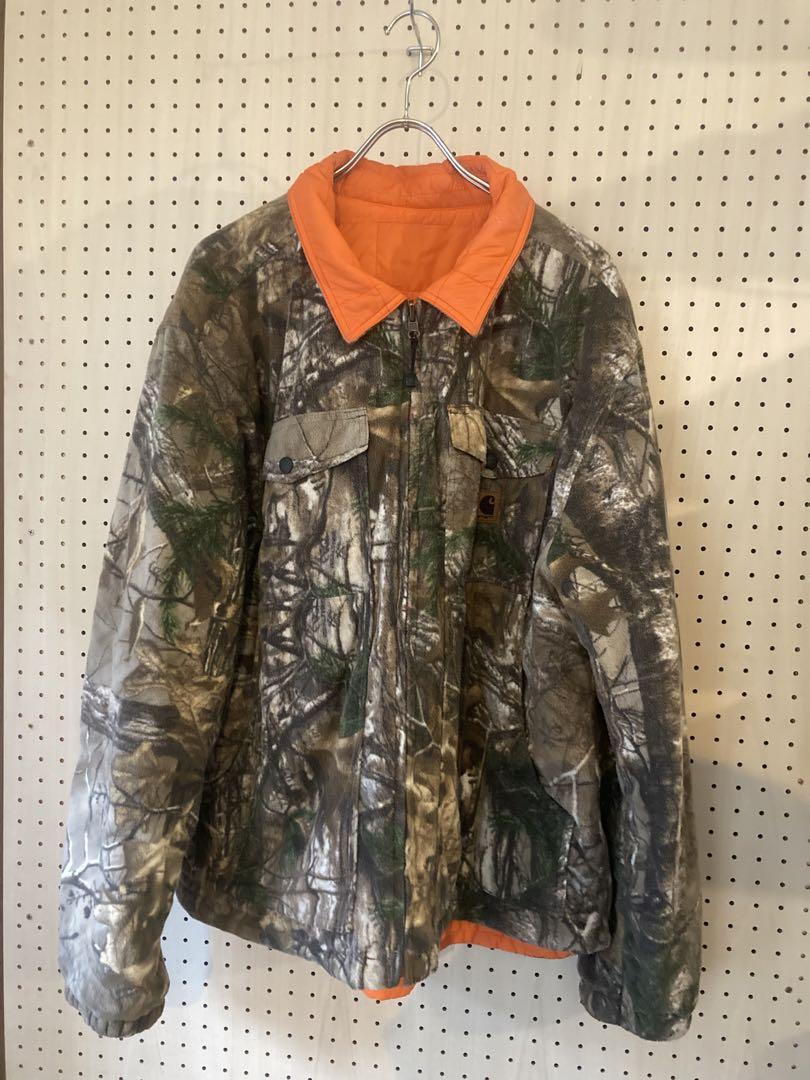 Carhartt Realtree Camo Reversible Insulation Jacket, Fleece/Nylon