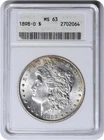 1898-O VAM 7A Morgan Silver Dollar MS63 ANACS