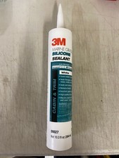 3M TALC Marine Grade Silicone Sealant, 08027, For Boats and RVs, Above the Wa...