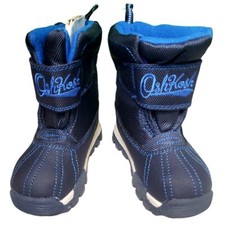 OshKosh B gosh Toddler Slip-On Combat Winter Boots, Size 6