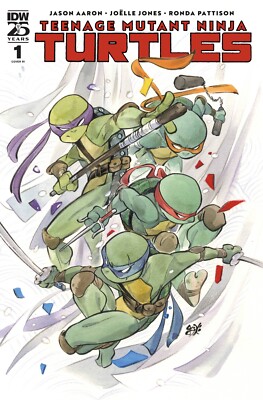 TEENAGE MUTANT NINJA TURTLES 2024 #1 PEACH MOMOKO RETAILER INCENTIVE 1:100 COVER