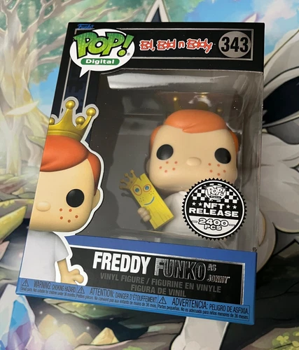 Funko Pop! Digital Ed Edd n Eddy Freddy Funko as Jonny 343 Limited Ed 1/2400