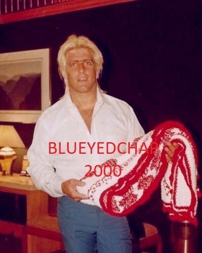 FOTO DE LUCHA LIBRE RIC FLAIR WRESTLER 8 X 10 NWA WCW WWF - Imagen 1 de 1