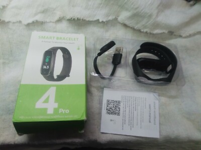 Smart Bracelet 4 Pro HD Color Screen Health Calories Motion Monitor