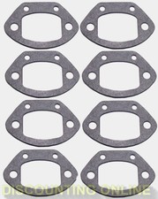 USA MADE, 8 CARBURETOR MOUNT COMPOSITE GASKETS FITS 503544301, HUSQVARNA 261 262