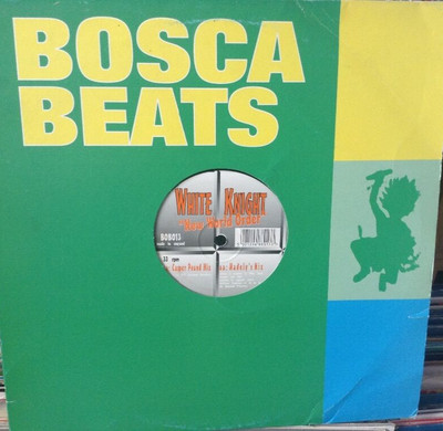 bosca beats - white knight - new world order. 12'' vinyl