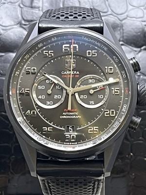Tag Heuer Carrera Calibre 36 Ref:CAR2B80 Titan 43mm FULL SET