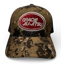 Gracie Jiu-Jitsu Trucker Hat Camo New Without Tags The Classics Snap Back