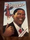 Marvel Comics the Amazing Spider-Man 583 Barack Obama Variant Edition White Page