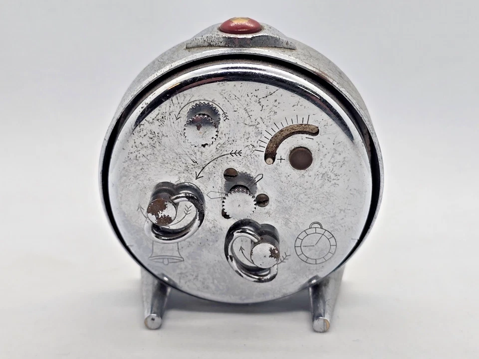 Vintage Oris Mechanical Alarm Clock & Box (Running) - Image 3 of 3