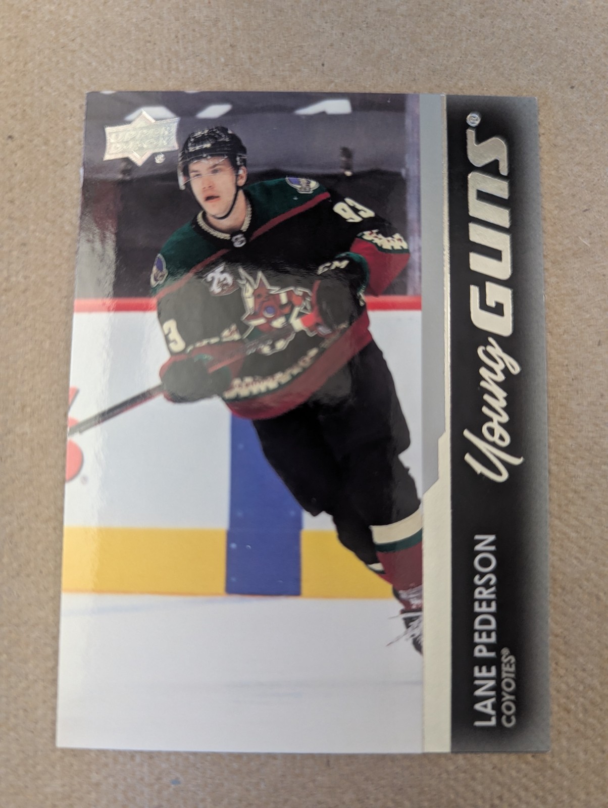 2021-22 NHL Upper Deck Series 1 Young Guns Lane Pederson #234 (RC) A9