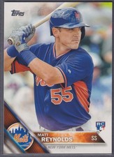 2016 Topps #396 Matt Reynolds Rookie New York Mets
