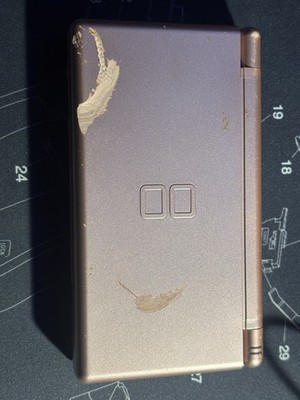 Nintendo DS Lite Metallic Rose Color with Charger and Stylus, Offers Welcome