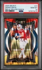 2024 PANINI SELECT RED & YELLOW SHOCK #27 DRAKE MAYE ROOKIE RC PSA 10