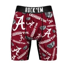 Alabama Crimson Tide Men’s Boxer Briefs – Ultra-Comfy Team Spirit Underwear