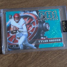 2024 Wild Card QB1 Tyler Shough 4/8 Card #OCW-TL-TS1
