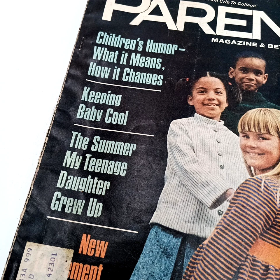 Vintage Parents Magazine On Rearing Children From Crib to College  August 1968  - Image 2 of 4