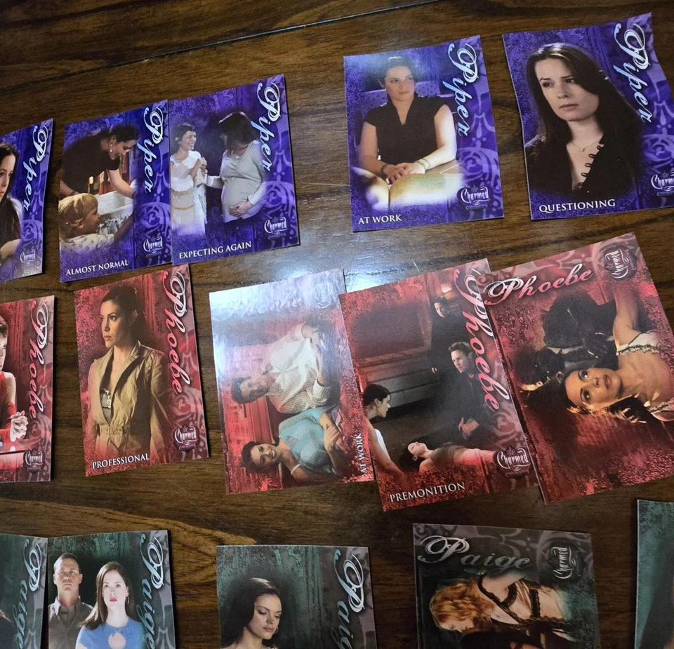 2005 Inkworks Charmed: Conversations Premium 72 Trading Cards Complete  Set - Image 4 of 4