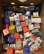 45 Projector Other Light Bulbs Lot -Sylvania, GE, Phillips, Wiko, Eiko, Apollo