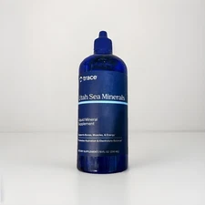 Trace Minerals Utah Sea Minerals 10 oz Liquid For Bones, Muscle & Memory New