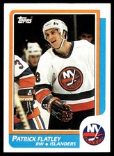 1986-87 Topps Patrick Flatley New York Islanders #162
