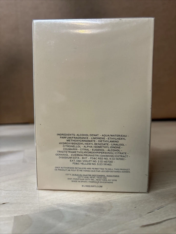 BURBERRY HERO by Burberry 3.3 OZ/100ml EAU DE TOILETTE SPARY NEW IN BOX - Image 2 of 3