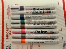 Brand New Toyo Waterproof Permanent Paint Marker Pen Car Tire Rubber