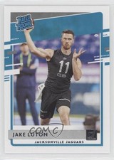 2020 Panini Donruss Rated Rookie Jake Luton #344 1z6
