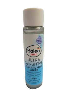 Balea med Ultra Sensitive Feuchtigkeitselixier mit Hyaluronsäure, 20 ml