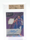 CADE CUNNINGHAM 2021-22 SELECT PURPLE RPA PATCH ROOKIE /99 #RJ-CCM BGS 9.5 Q5540
