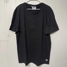 Third Party Brand Embroidered Logo Blank T Shirt Black Men 2Xl NWOT