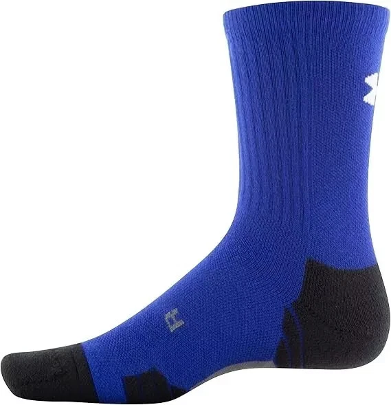 Calcetines Under Armour Team Crew azul real, talla: juvenil 13,5-4,5 Foto 3 de 3