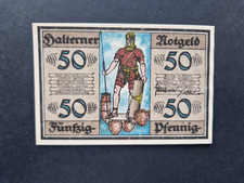 514.1 Notgeldschein Stadt Haltern 50 Pfg 1921