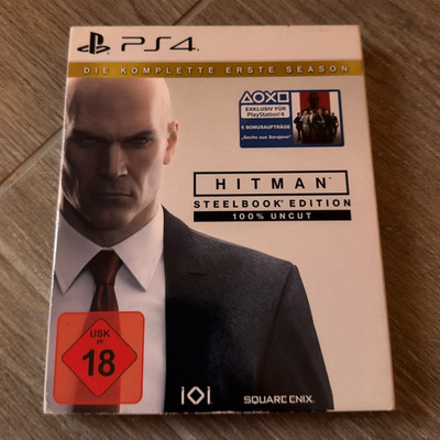 Square Enix Hitman SteelBook Edition Uncut komplette 1. Season PS4 USK 18