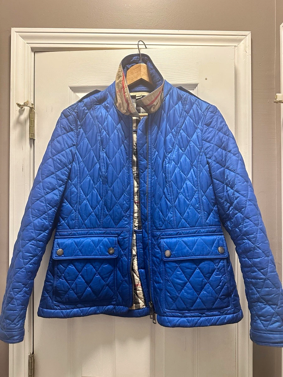 Outerwear by SC チェック柄ピーコート ブルー DAY CLOSET ピーコート