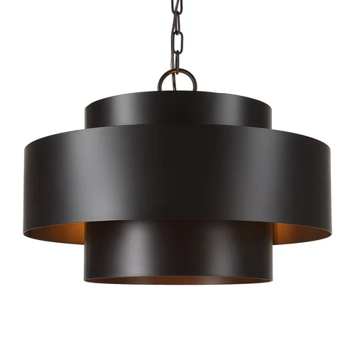 Uttermost Youngstown Dark Bronze 4 Light Pendant - Picture 1 of 2