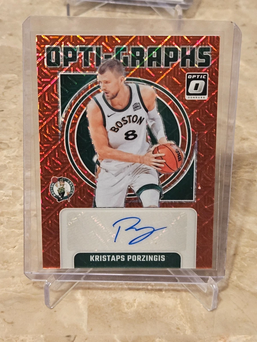 Kristaps Porzingis Serial Numbered Basketball Sports Trading Card