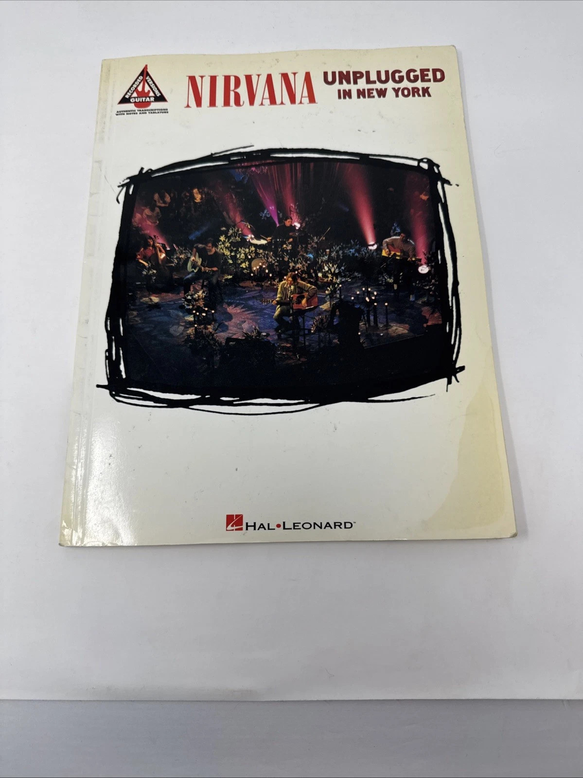 Nirvana Unplugged in New York for Guitar Tab Sheet Music Chords Song Book