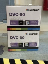 4 Pack Polaroid DVC-60 Mini DV Digital Video Cassettes LP 90min SP 60 min SEALED