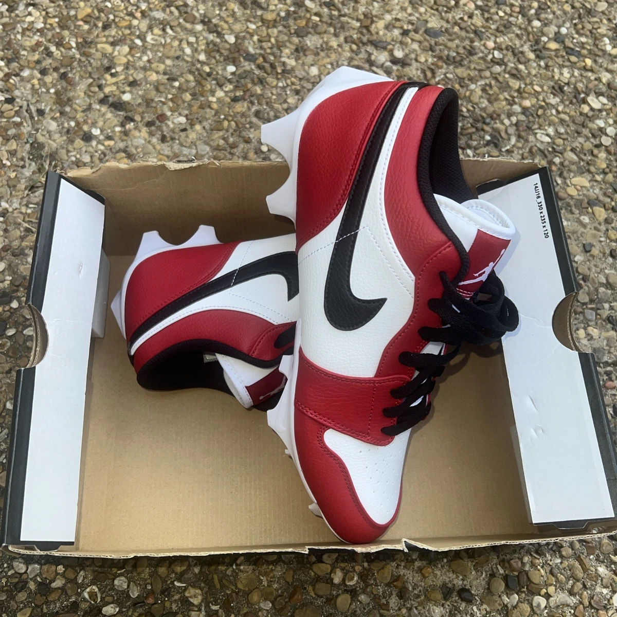 Las mejores ofertas en Jordan 1 TD Cleat Low Chicago | eBay