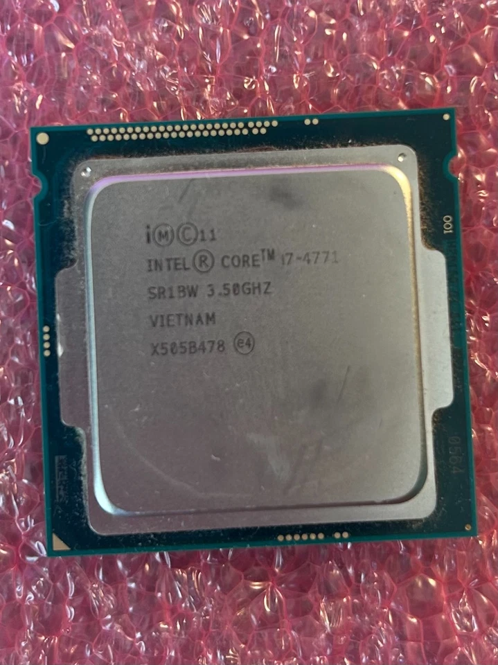 Intel Core i7-4771 3.50GHz Quad-Core Processor - LGA1150 - SR1BW - Tested - Image 4 of 4