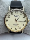Vintage Men's Timex Acqua Indiglo Gold Tone Quartz Watch New Battery