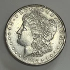 1898-S San Francisco Morgan Silver Dollar About Uncirculated Details Better Date