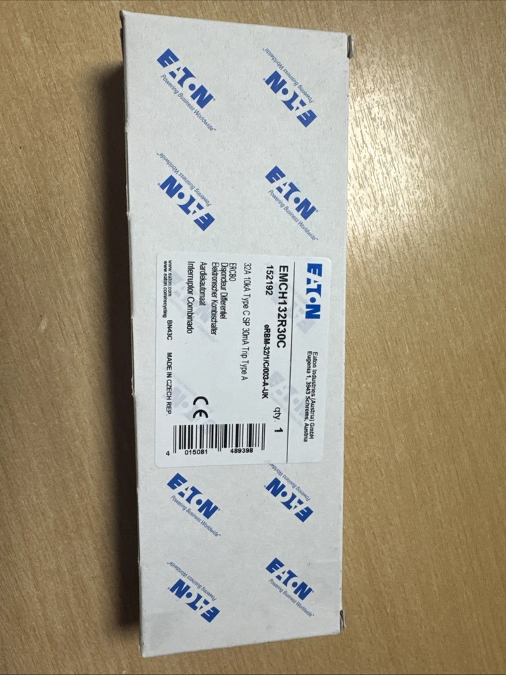 Eaton EMCH132R30C RCBO 32 Amp 30mA - Memshield 3 C32 10 No. Brand New In Boxes