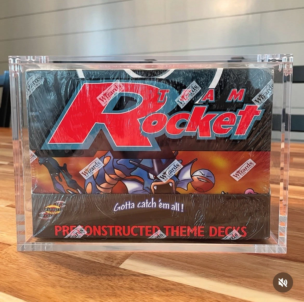 Pokémon Team Rocket Preconstructed Theme Deck Case (8 Decks