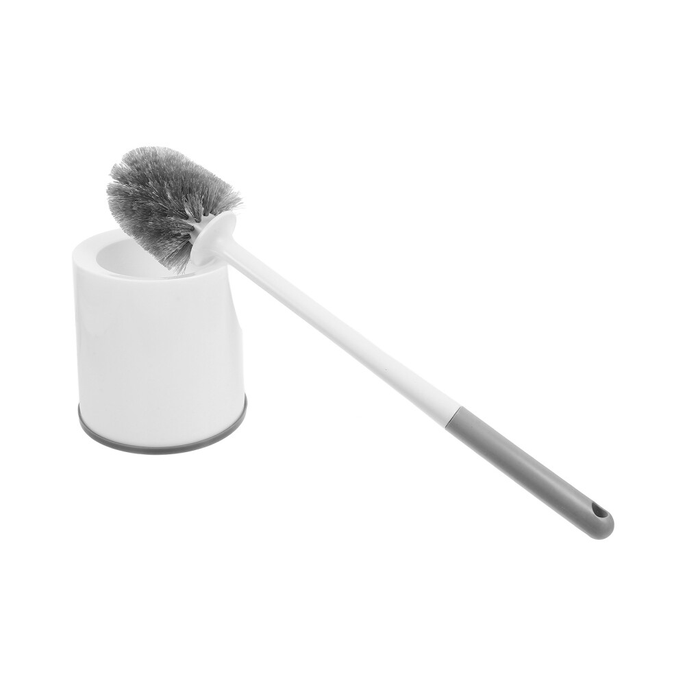 Toilet cleaning brush set with bowl cleaners and bathroom brushes for deep scrubbing
