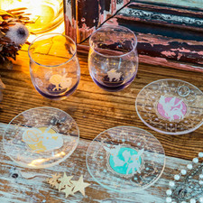 Juego completo Eeveelutions Glass Ichiban Kuji Pokemon EIEVUI & Starlight Night Japón