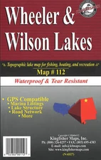 Wheeler & Wilson Lakes Fishing Map-112